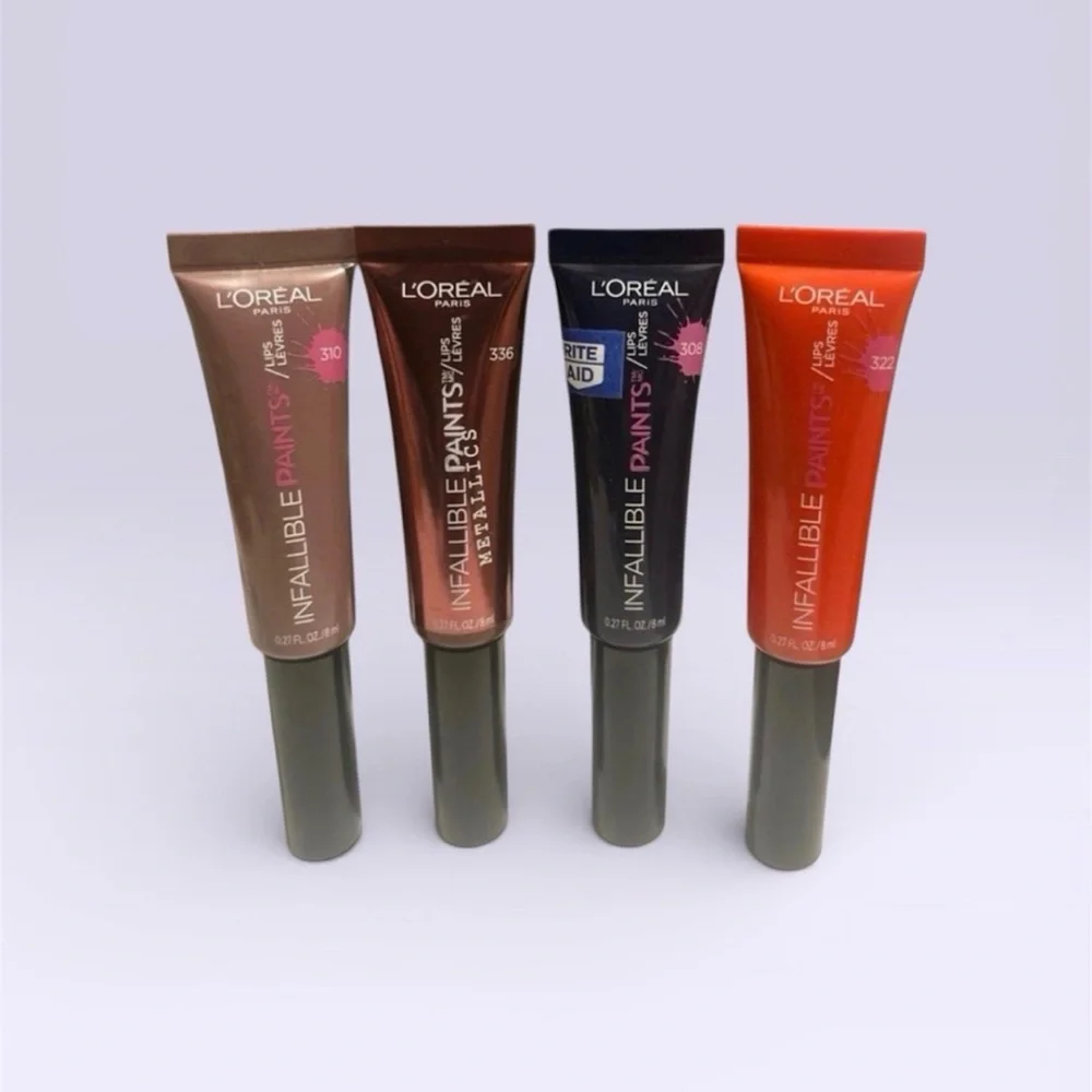 π L'Oreal Infallible Lip Paint Bundle - Picture 1 of 2